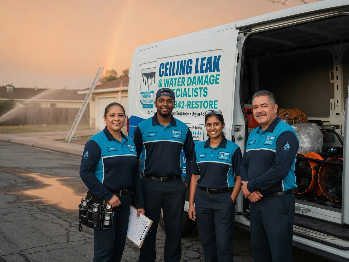 Ceiling Leak Cleanup company in Prosperity, PA